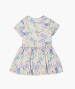 LIVLY Watercolor Floral Sandy Dress Purple 2-3Y