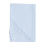 Little English Welcome Home Layette Blanket - Blue