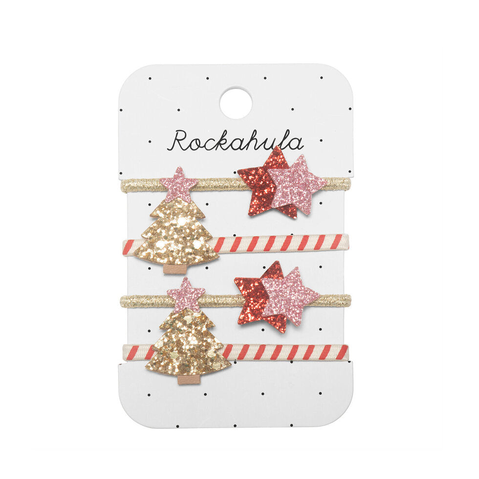 Stripe Christmas Tree Elastics