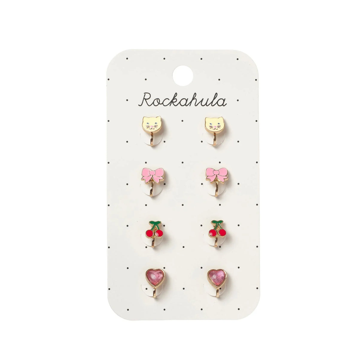 Kitten Clip On Earrings