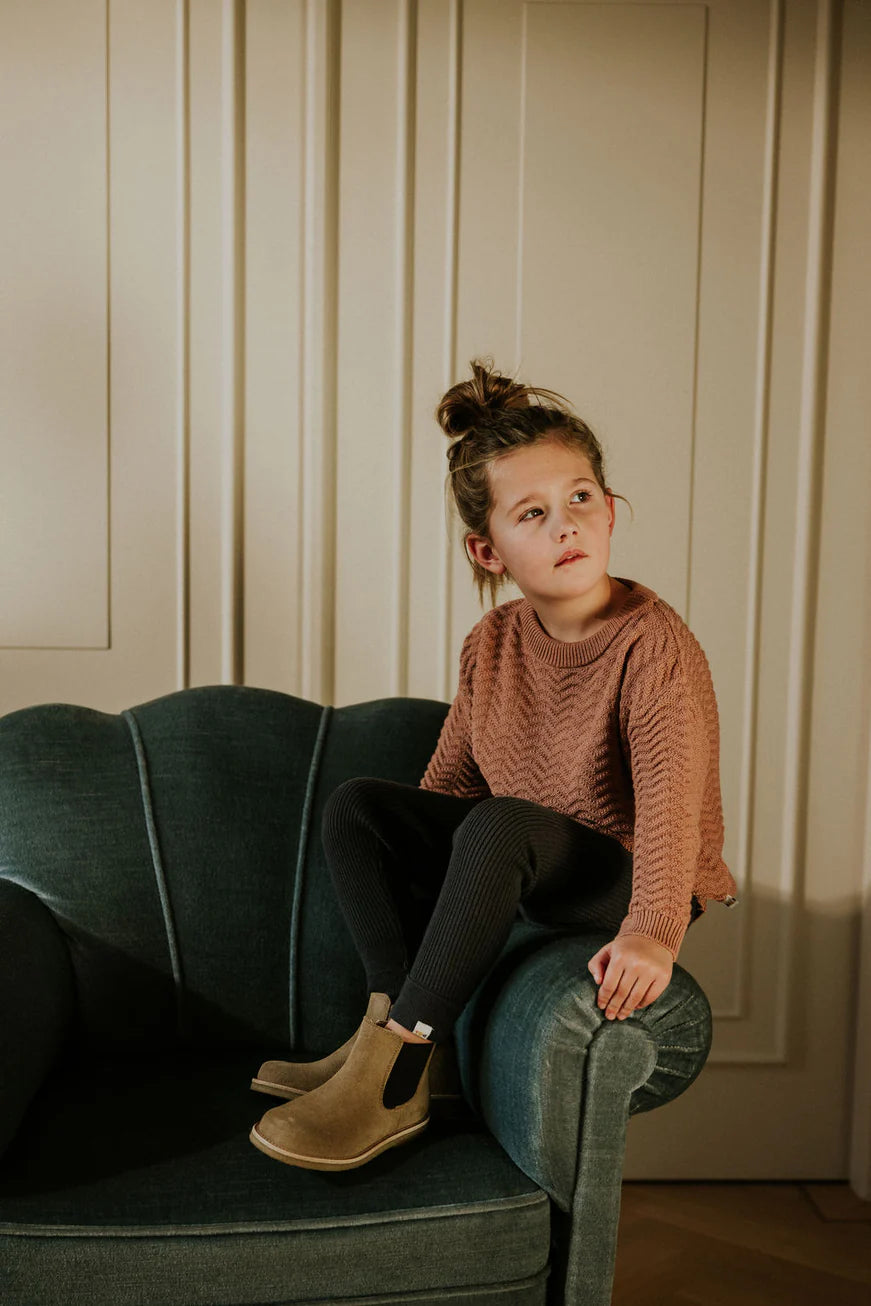 Knitted Jumper - Wavy