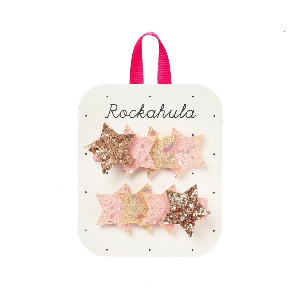 Shimmer Star Clips