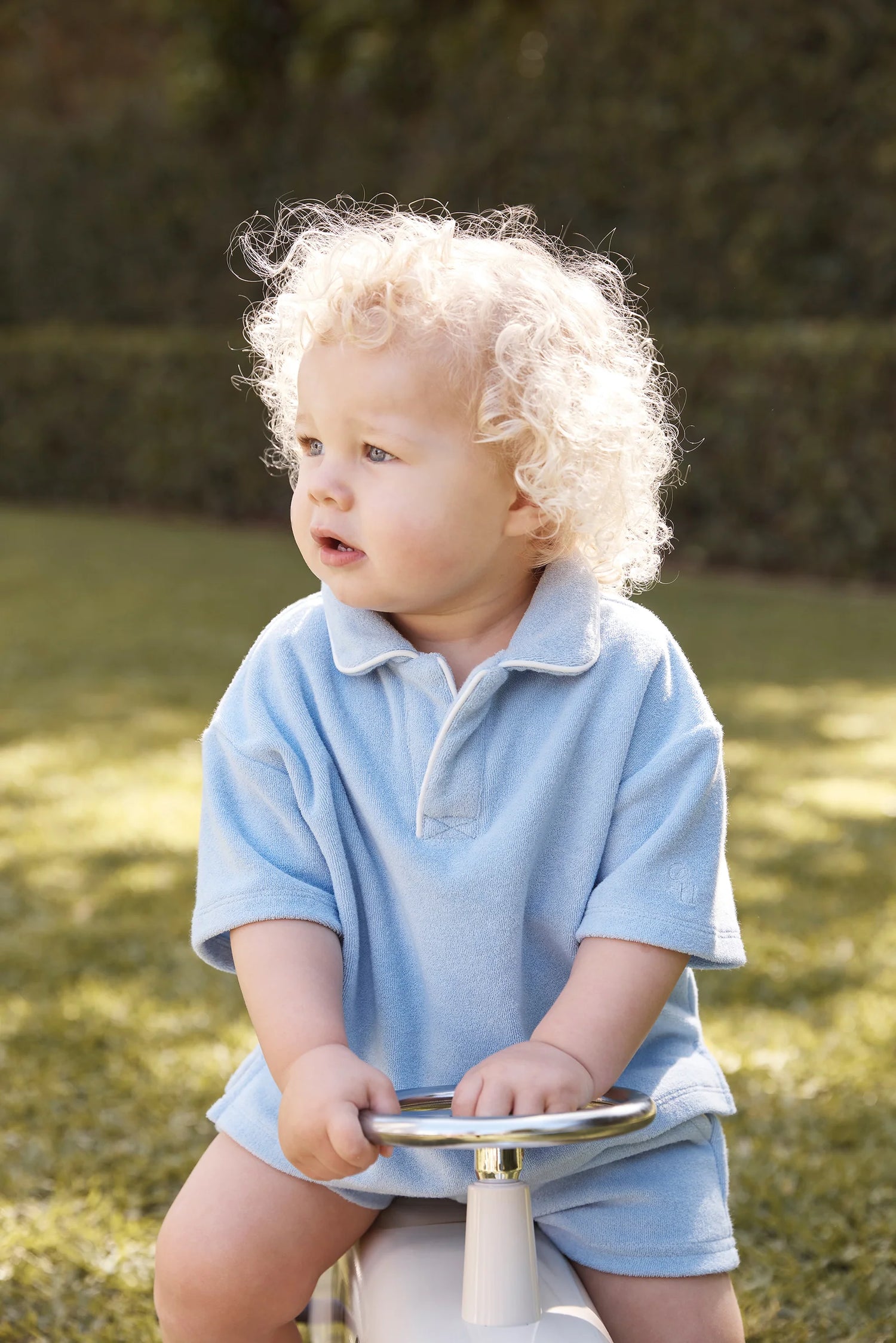 French Terry Polo - Little Harry Hampton