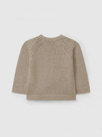 SNUG Knitted Jacket — Coffee - 9M