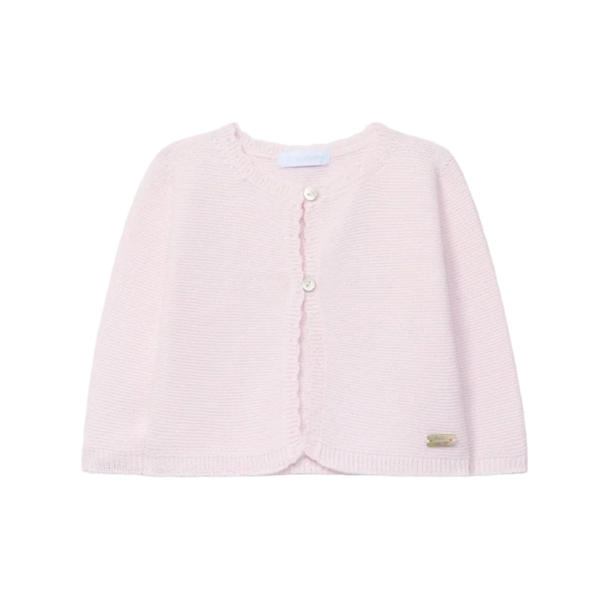 Laranjinha Knitted Jacket — Pink — 6M