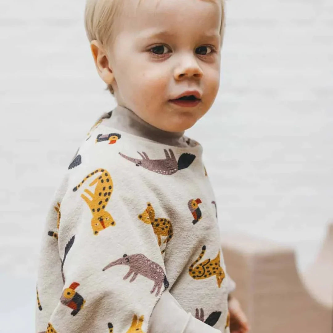 Waterproof Terry "Boo" Bib - Wildlife – Limited Edition