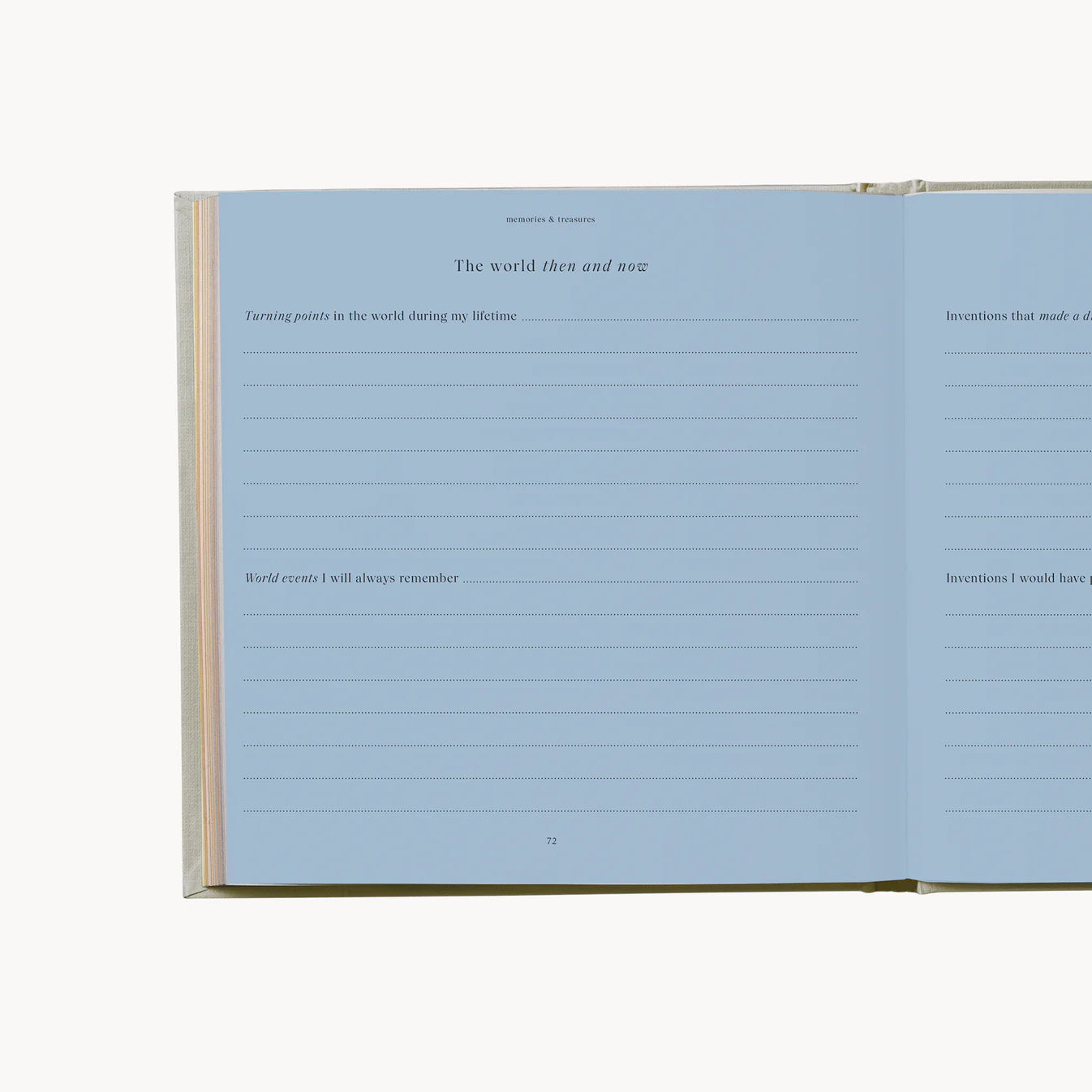My Grandparent Journal – Memories & Treasures