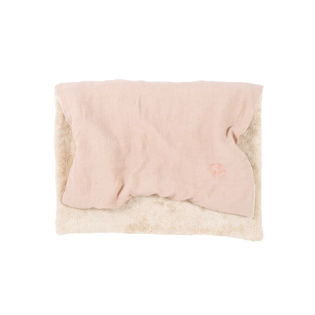 Winter Blanket in French Linen - Mauve Pink