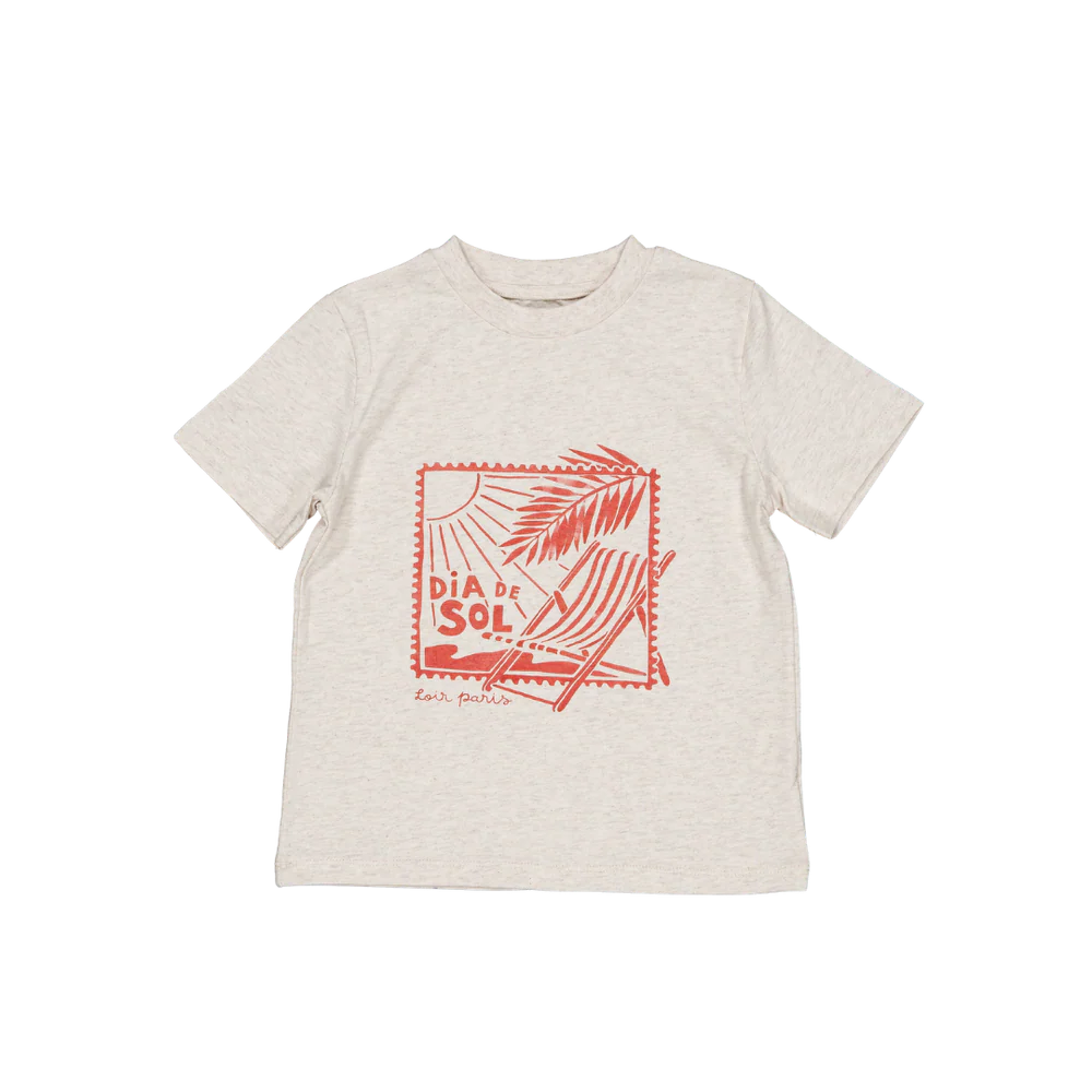T-Shirt - Dia De Sol - Ecru