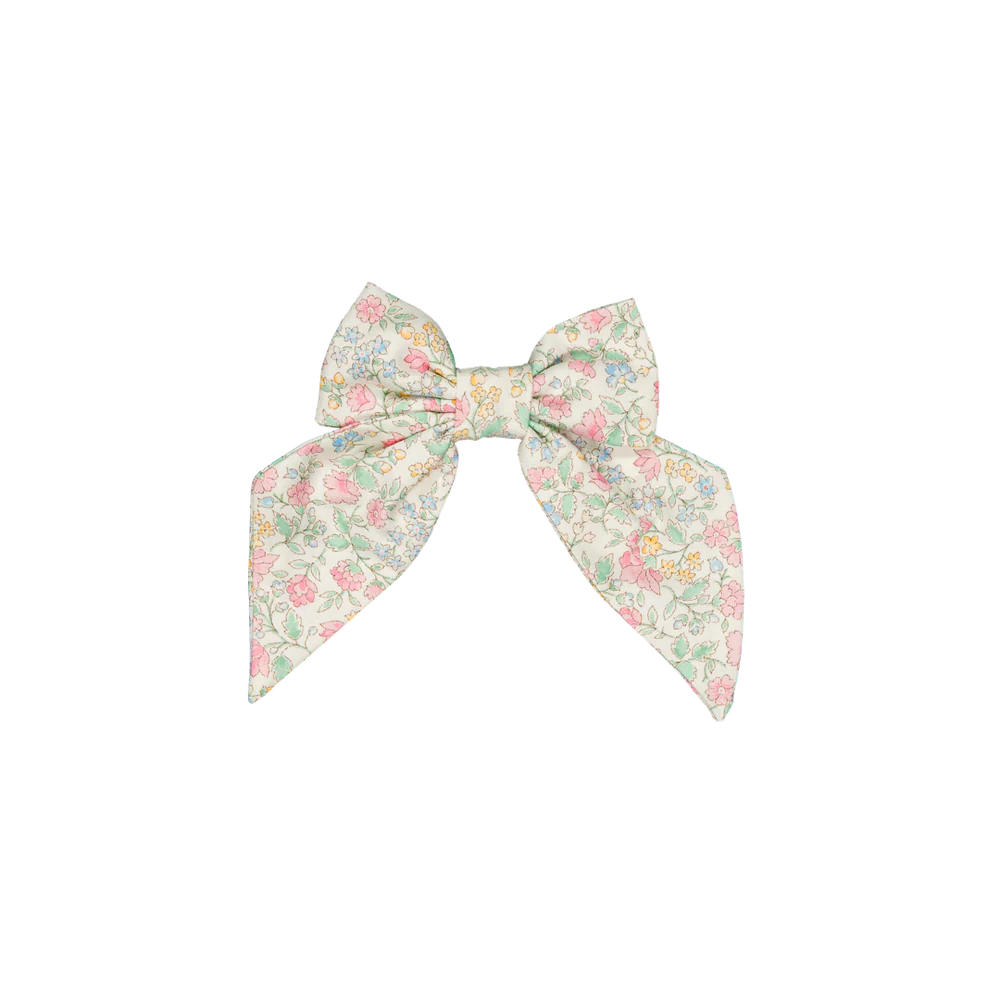Carlotta Bow Clip - Rosa