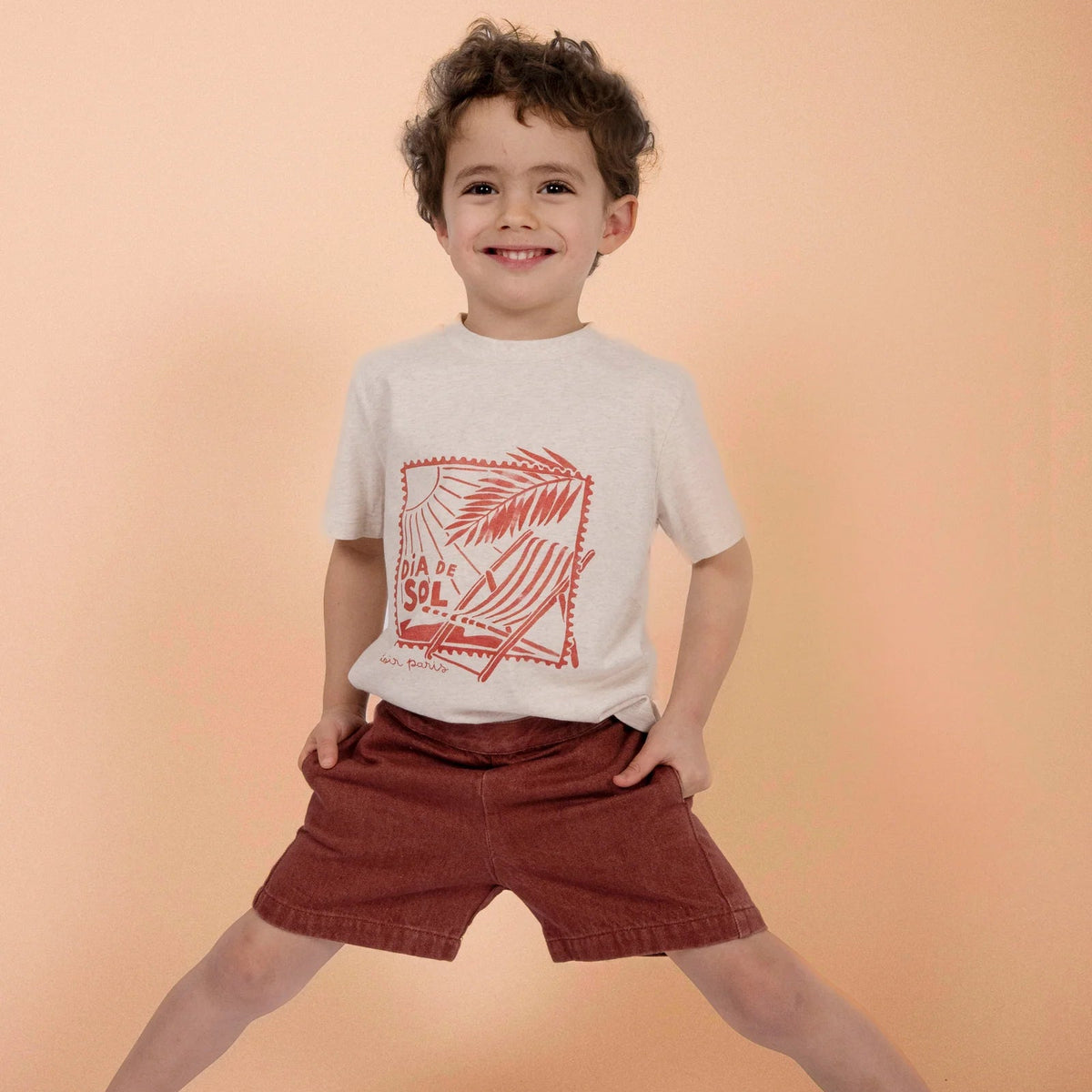 T-Shirt - Dia De Sol - Ecru
