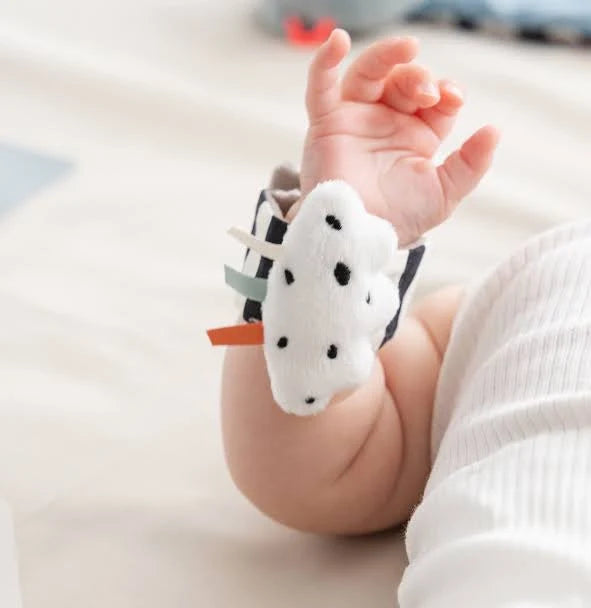Wrist Rattle 2 Piece Set - Blue